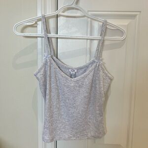 Garage grey tank top